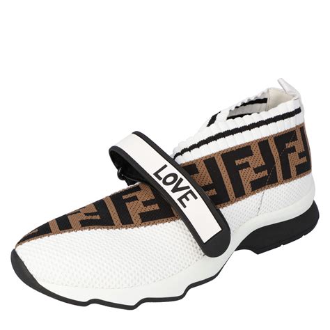 fendi rockoko sneaker|fendi ladies sneakers.